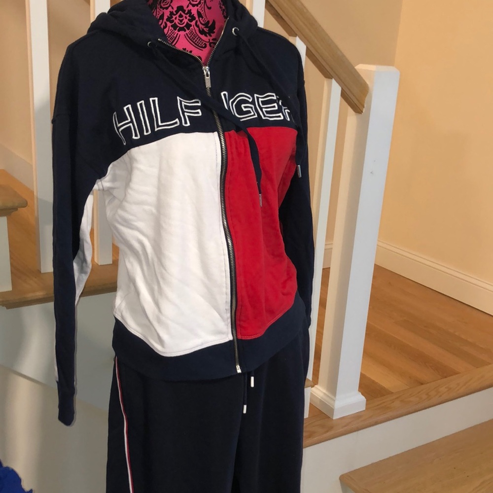 Tommy Hilfiger outfit set sweater and pants jogging pants